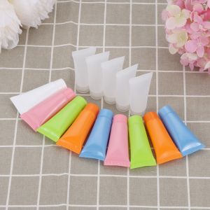 China Screw Cap PET Soft Refillable Hand Lotion Tubes 15ml 20ml 30ml wholesale