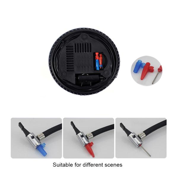 16*5cm Car Accessories Portable Plastic Inflator Pressure Tire Electric Air Compressors