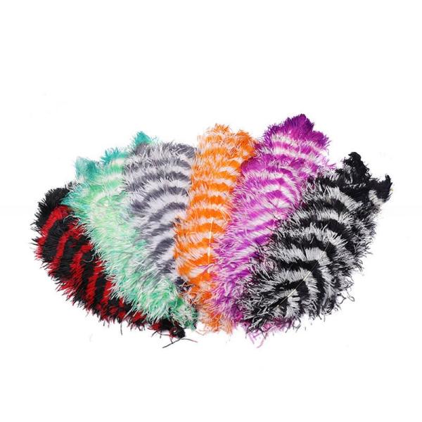 Two Tones Colour Ostrich Feather Plumes 50-55cm Size for Decoration