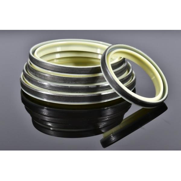 PU+Steel Hydrolysis Cylinder Wiper Seal Dustproof oil Ring 93 Shore A Double Acting