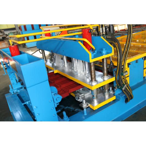 Fully Automatic Glazed Tile Roll Forming Machine 380v 50HZ 3PH For High Story Building