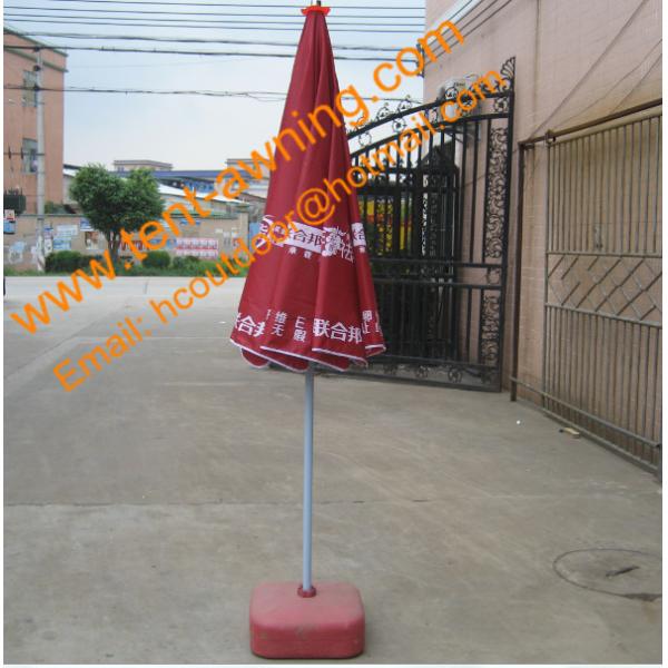 Customized Sizes Round Logo Printing Outdoor Advertising Umbrella for Promotion Waterproof