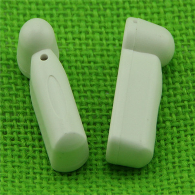 Security System Magnetic Anti Shoplifting Label , Big White Pencil Tag