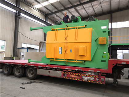 Castings Parts Steel Plate Shot Blasting Machine Continuous Way TUV Certificate