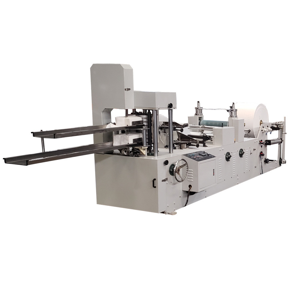 China High Speed PLC Two Decks Napkin Tissue Paper Making Machine 4.5KW wholesale