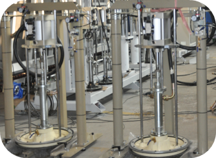 Max Glass Szie 2500*4500mm Vertical Insulating Glass Machine / Double Glass Machine Sealing Robot