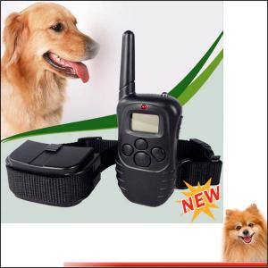 China 300m Power Remote anti dog bark collar elecking dog collar with retail shock device wholesale