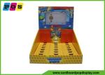 Table Top Corrugated Counter Display Equips LCD Screen For Toys CDU041