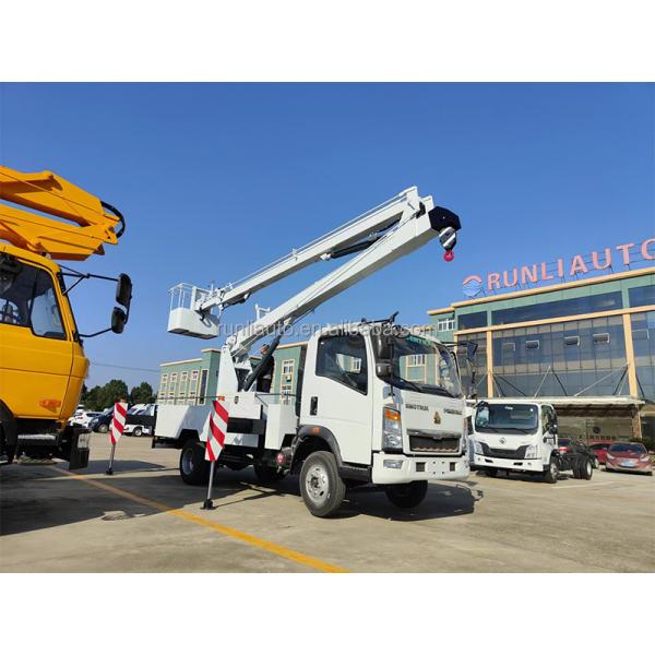 SINOTRUK 116HP 18m High Altitude Operation Truck 4X2 Aerial Platform Truck Mounted