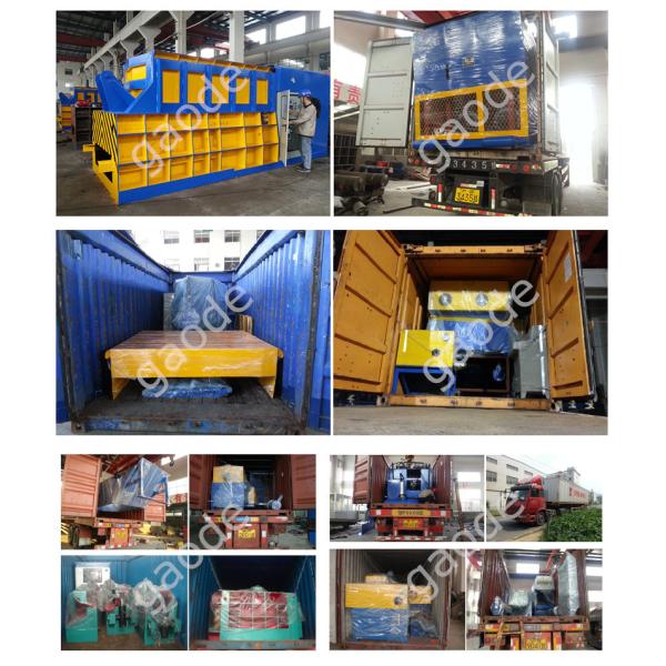 Automatic Horizontal Hydraulic Alligator Shear Scrap Metal Compactor Press 13530kg