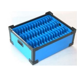 Plastic Hollow Sheet Dividers Box Recyclable Plastic Box With Partitions