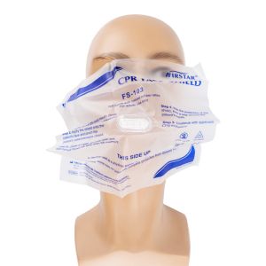 China Mouth To Mouth CPR Face Shield Artificial Respiration Emergency Mask wholesale