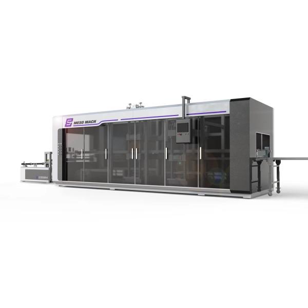 Automatic Full Servo Plastic Bowl Making Machine For Beverage Factory 12T