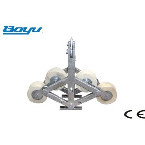 China Transmission Line Stringing Tools Aluminum String Cable Pulling Pulley wholesale