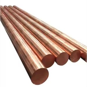 China Beryllium Copper Round Bar  1/4-6 Diameter Wear Resistant Alloy Rods on sale