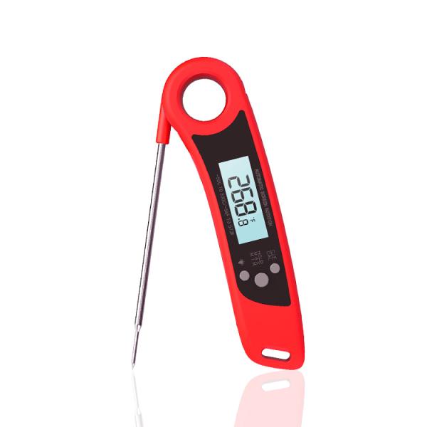 IP65 Stainless Steel Digital Wine Thermometer With Calibration And Backlight Functions