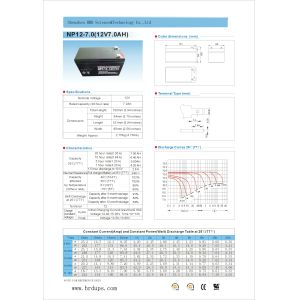 China High Energy Density Rechargeable Lead Acid Batteries With Long Service Lifespan on sale