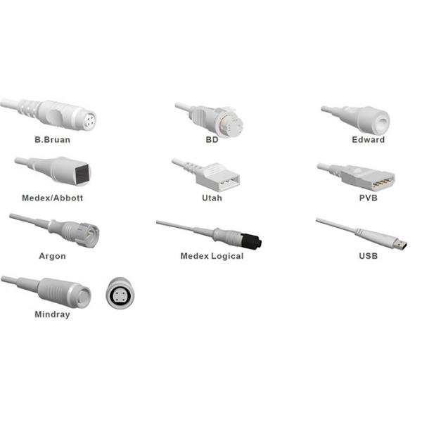 Latex Free Healthcare Medex Transducer 10ft CSI IBP Cable
