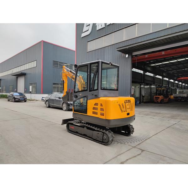 constuction digger swing arm small 3Ton excavator with close cab