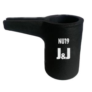 China Heat Resistant SiC Graphite Crucible With Pouring Nozzle wholesale