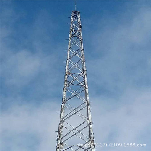 Quality Four Legged Self Supporting 80m Lattice Steel Tower for sale