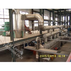China Explosion Resistance Vibration Fluid Bed Dryer H - 10000Kgs Loading Capacity wholesale