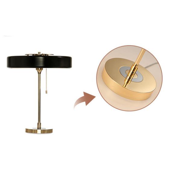 350*500mm G9 Light Source Iron 110V Reading Bedside Table Lamp