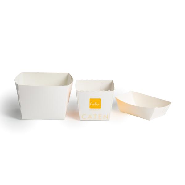 Innovative Recyclable Food Packaging Box With Matt Lamination Paper Takeaway Box