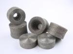 304 Compressed knitted wire mesh gasket, ss knitted mesh for electronics and