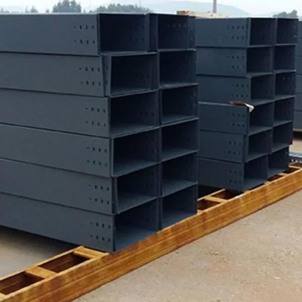 Durability Cable Tray Powder Coating Weather Resistance And Side Rail Height Of 25-200mm