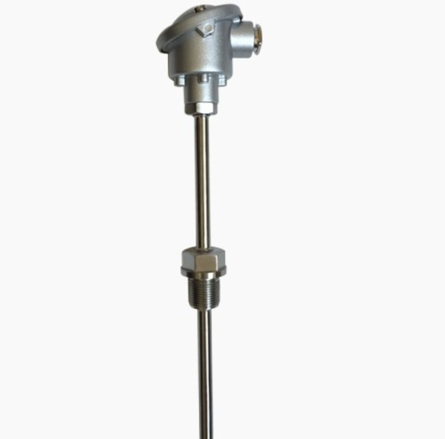 China 24V JUMO Temperature Transmitter Sensor Pt100 Stainless Steel on sale