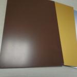 Durable Exterior Wall Cladding , Copper Aluminium Composite Panel Building
