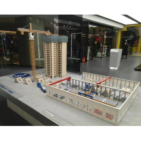 Prefabricated Building Scale Models 1:150 Construction Site Model Architecture