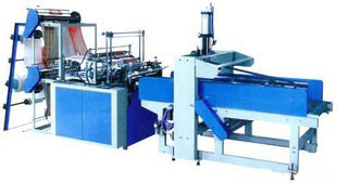China Side Weld Bag Making Machine , Glue Patch Bread Bags Making Machine wholesale