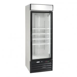 China Auto Defrost Upright Glass Door Freezer , Single Glass Door Merchandiser Refrigerator wholesale