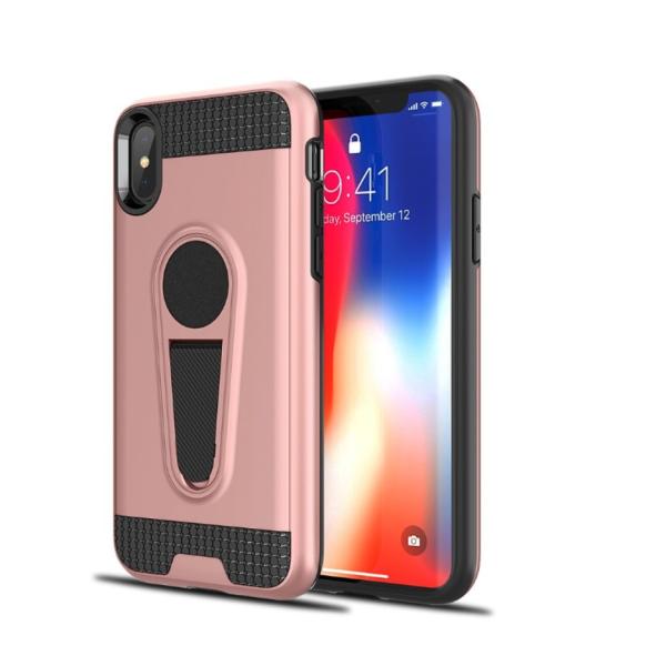 Wang PC+TPU Armor Case with with Kickstand Car Magnetic Absorption Function for LG V30 V30S V30 PLUS G7 X4 PLUS K10 2018