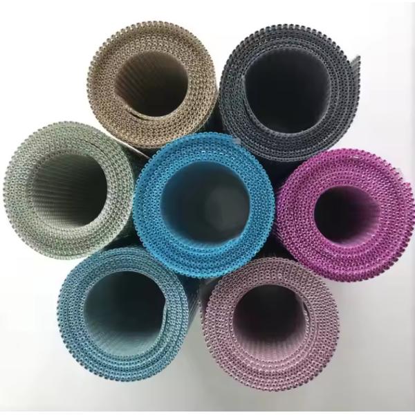 0.5mm Ultralight Metal Chainmail Fabric With Woven Metal Sequins