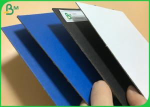 China Strong 1.5mm 2mm Thick Black White Laminated Cardboard Sheet for durable box wholesale