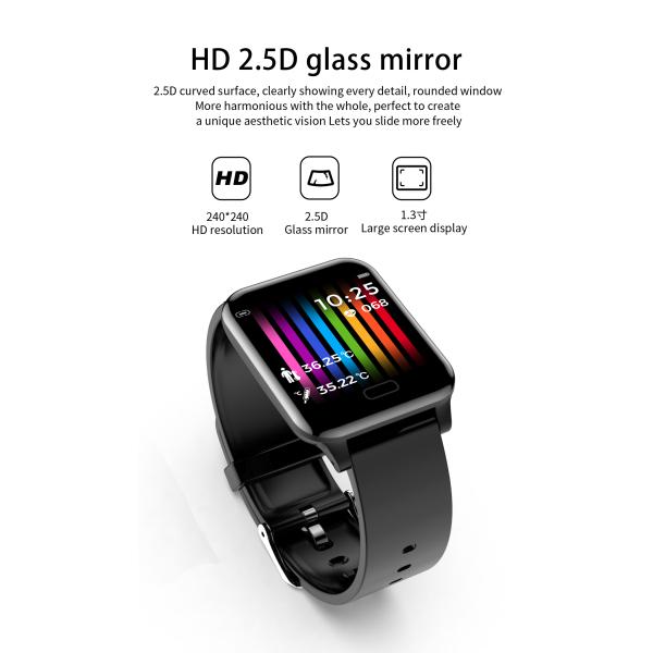 On sales for theBody temperature monitoring smart exercise bracelet /sport watch digital