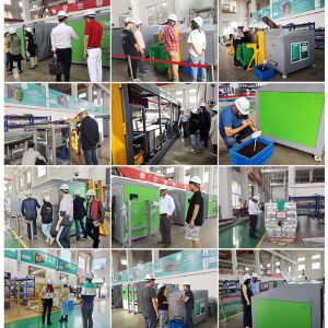 SUS304 Automatic Compost Fertilizer Machine Food Waste Into Fertilizer