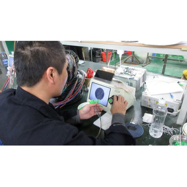 FTTH FTTX HX 1x2 PLC Splitter LC SC ST FC 1260nm-1650nm Fiber Optic Cable Splitter