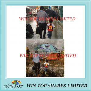 China Jumbo size birds printing Umbrella for father and son wholesale