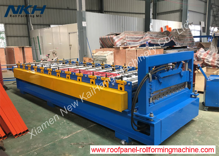 China T8 roll forming machine for wall/roofing panel, 1220mm input, low rib, wall panel roll forming machine wholesale
