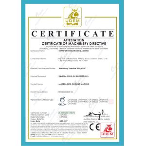 Shandong Gelon Lib Co., Ltd Certifications