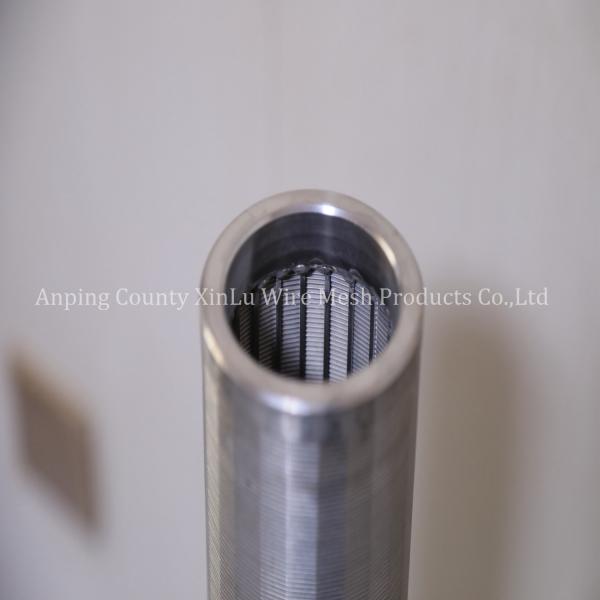 Polishing Johnson Water Well Screen For FITO FOTI Flow V Wire Continuous Slot Sand Control Screen Tube