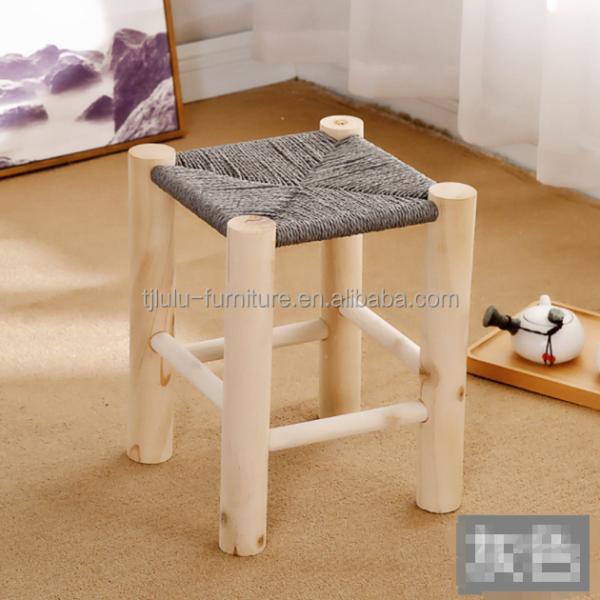 Modern Nordic Design Solid Wood Stool for Bar Furniture Promotion