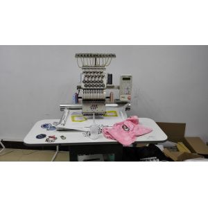 China Second Hand Computerised Embroidery Machine With 1000rpm Speed TEJT-C1201 wholesale