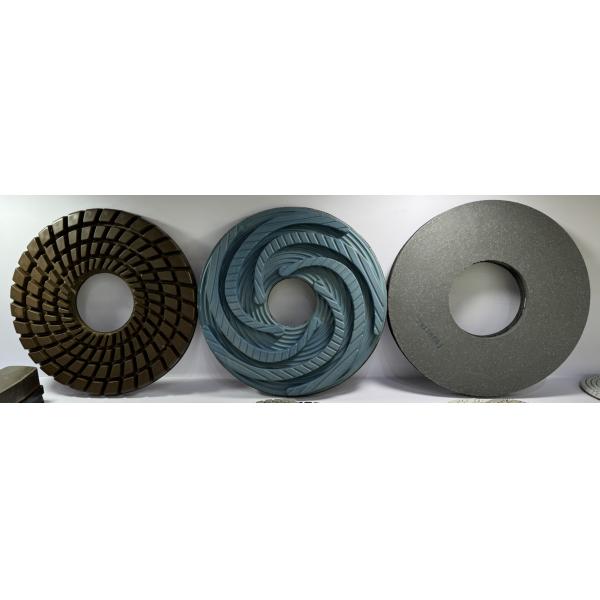 High Glossiness Resin Bond Granite Polishing Disc For Granite Grinding D200mm D250mm