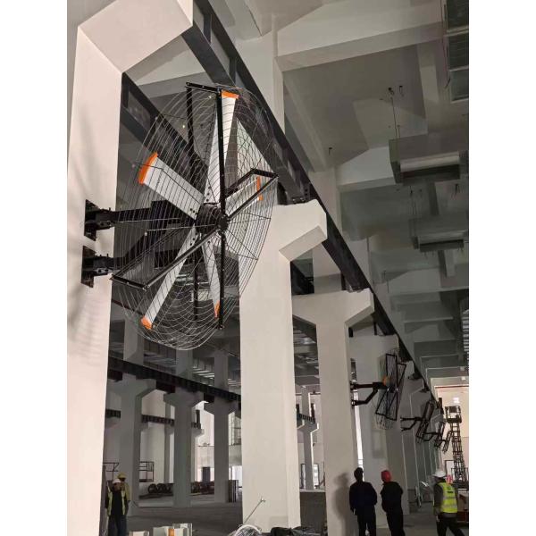 2m Industrial Outdoor Wall Mount Fans Industrial Hanging Fans 6 Blades