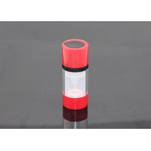 China Professional Red 15ml PP Airless Bottle For Frosty Evening Cream wholesale